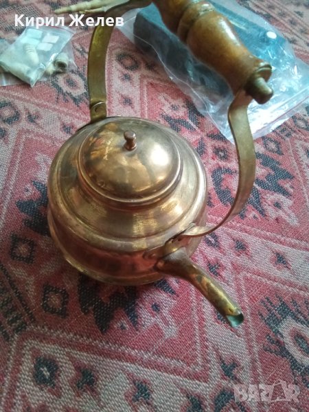 Чайник ALBANIA стар Бронзов РЪЧНА ИЗРАБОТКА 42533, снимка 1