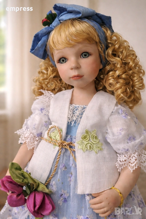 Порцеланова кукла Alberon - Nina , снимка 1
