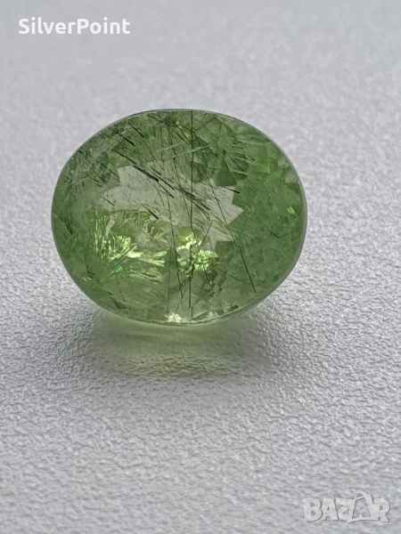 Перидот рутилов огромен , снимка 1