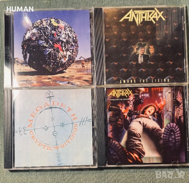 Anthrax,Megadeth , снимка 1