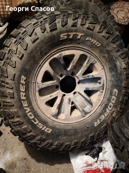 3бр. Cooper discoverer STT pro с 3ри джанти комплект, снимка 1