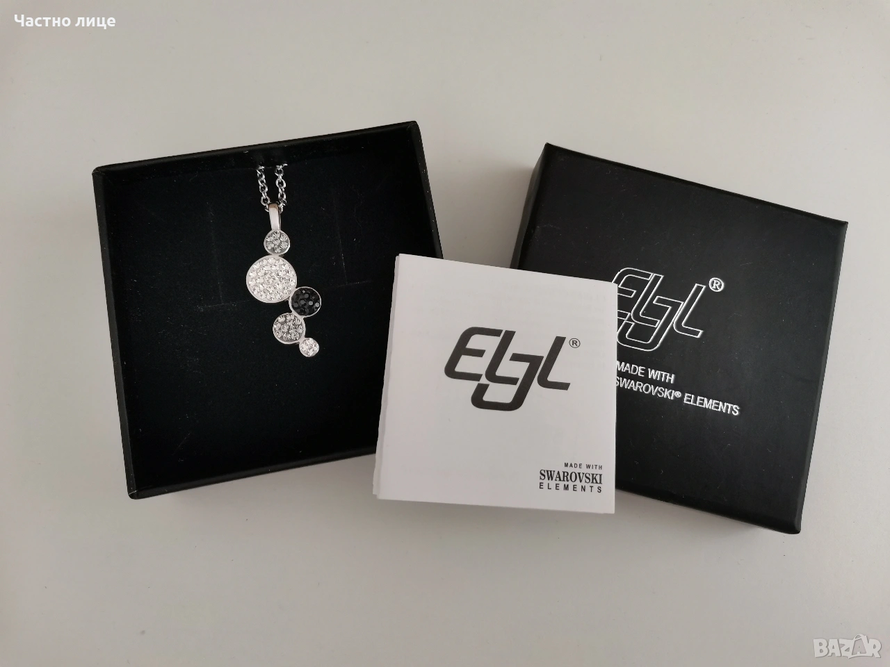 Чисто ново колие с кристали Swarovski, снимка 1