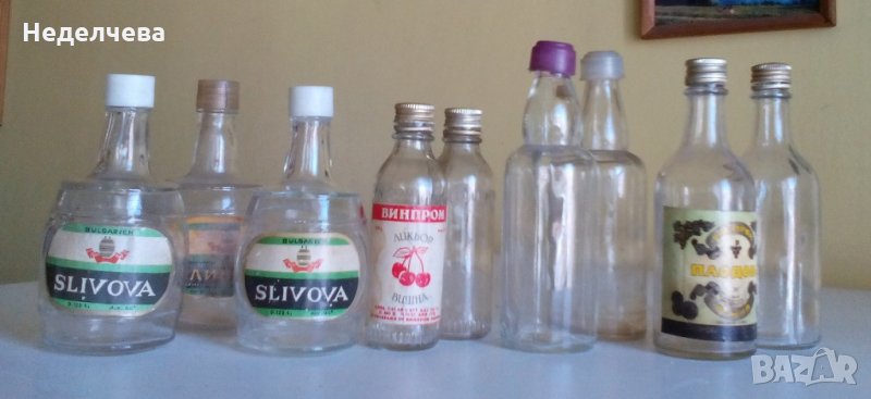 Винтидж стограмки и шишенца, снимка 1