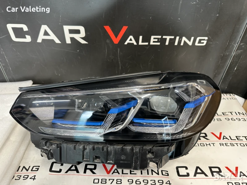 Фар фарове ляв Bmw X3 G01 X4 G02 LCI far farove Бмв х3 Г01 Х4 Laser, снимка 1