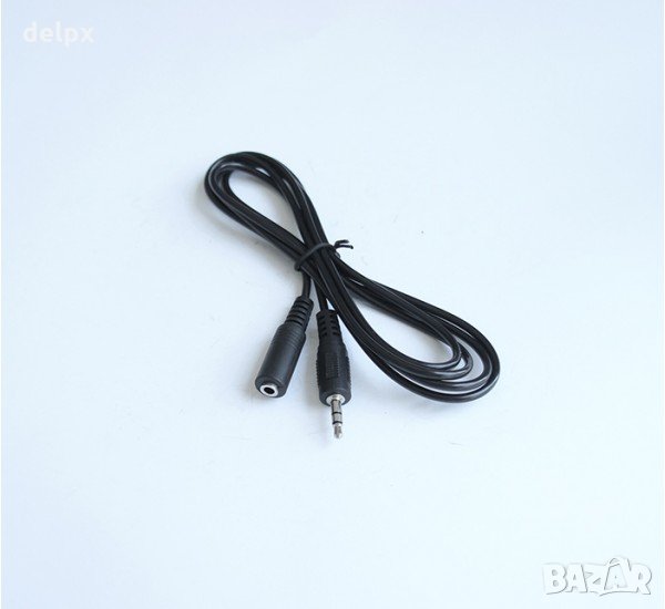 Кабел AUX 3,5mm JACK(м)/JACK(ж) 10m, снимка 1