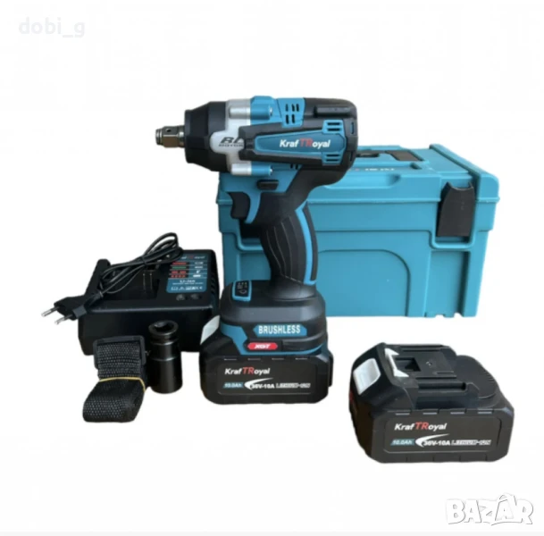 Комбиниран акумулаторен ударен гайковерт-винтоверт , снимка 1