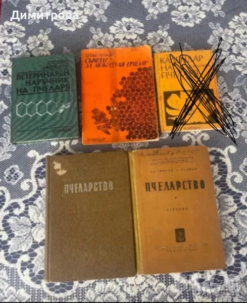Книги и енциклопедии по пчеларство, пчеларска тел - 2 бр. ролки, снимка 1