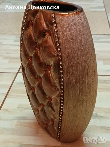 Масивна арт ваза, снимка 1