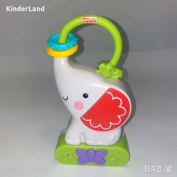 Музикална лампа Слонче Fisher Price Tote`n Glow™ Soother , снимка 1