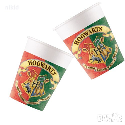Хари Потър Harry Potter 8 бр парти чаши рожден ден, снимка 1