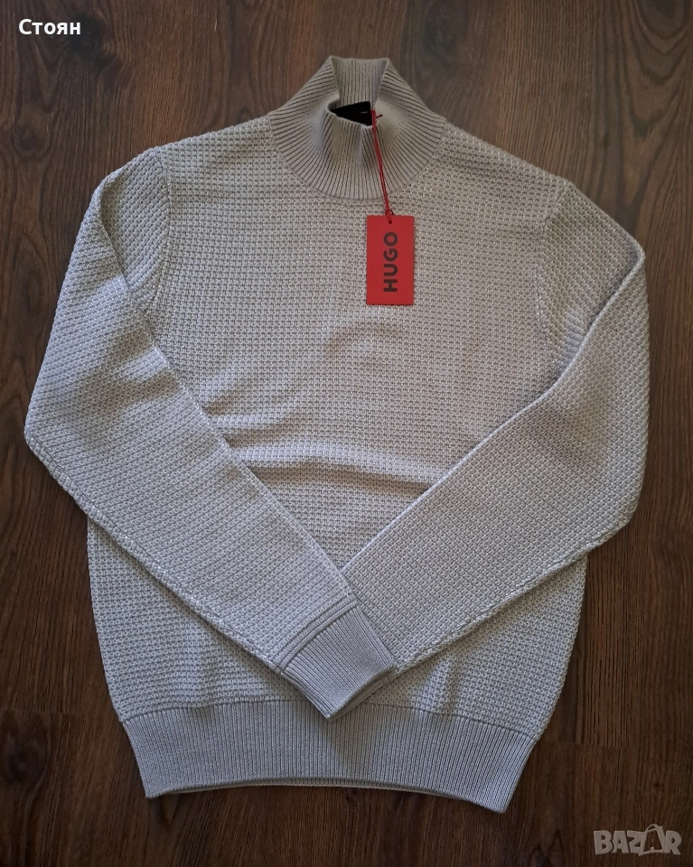 Hugo Boss H-Emaurelio Поло Пуловер, снимка 1