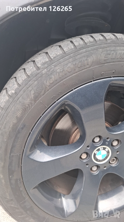 Гуми и джанти за БМВ Х5 Е53 спорт пакет, снимка 1