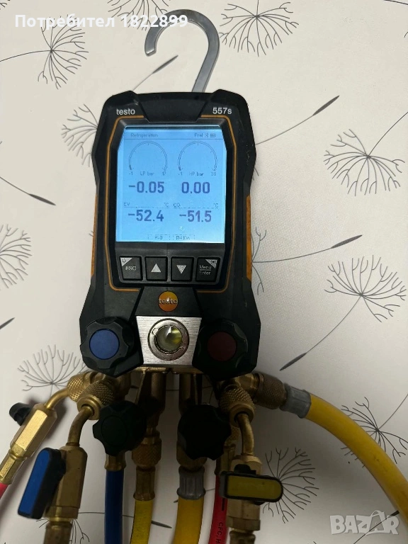 TESTO 557 S Измервателен цифров КОЛЕКТОР, снимка 1