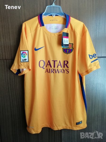 Barcelona Nike нова оригинална тениска футболна фланелка размер L, снимка 1