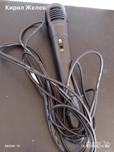 Ретро динамичен микрофон ретро за КОЛЕКЦИЯ ДЕКОРАЦИЯ 50512, снимка 1