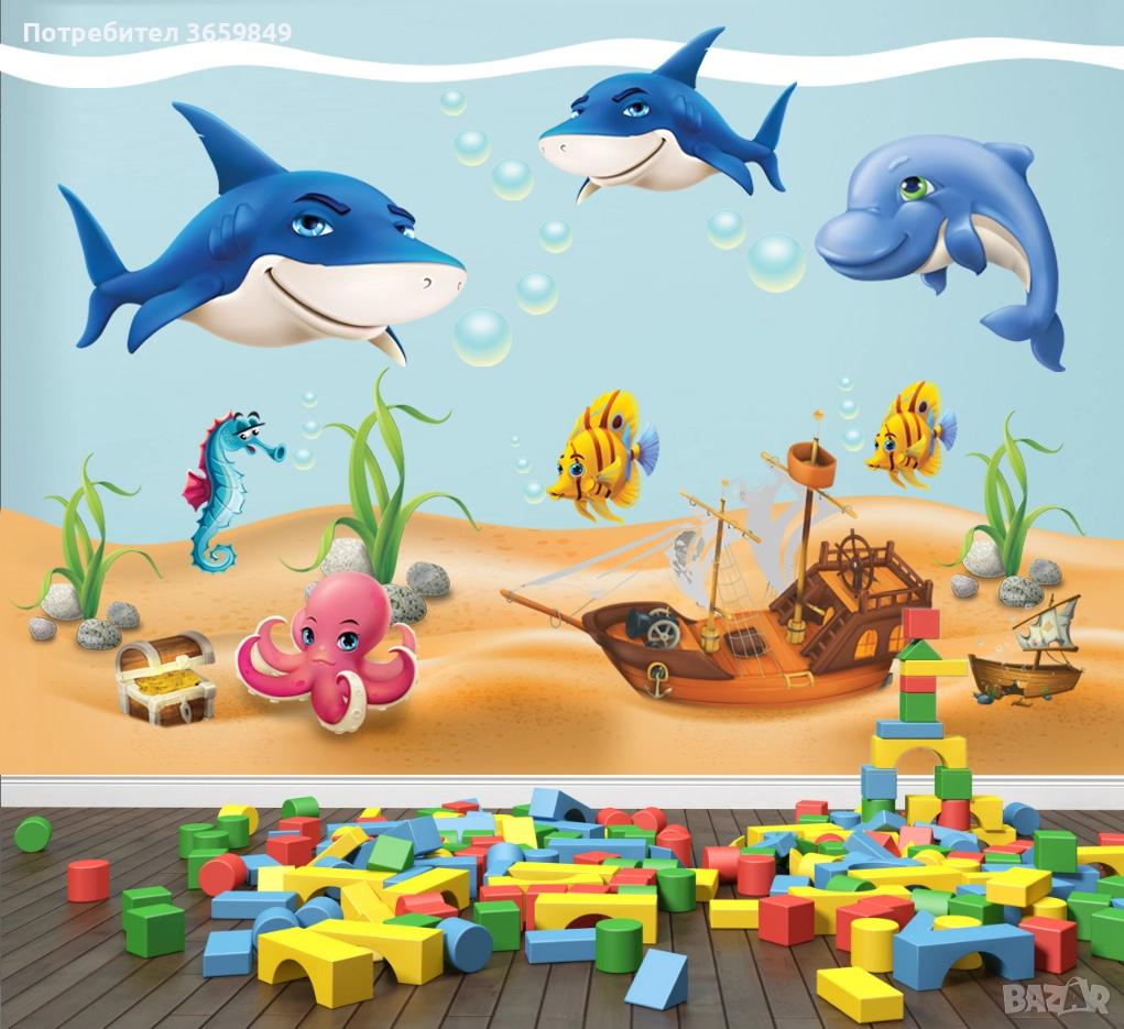 Комплекти стикери за детска стая, снимка 1