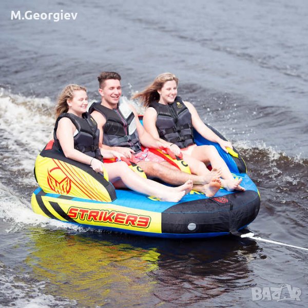 2025 НАДУВАЕМИ ВОДНИ АТРАКЦИОНИ -ГУМА-ПОНИЧКА 1 човек, снимка 1