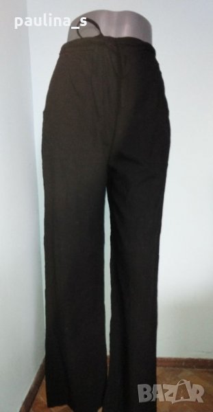 Ленен панталон с регулация на талията , снимка 1