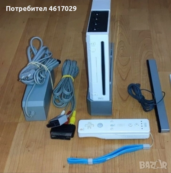 Nintendo Wii+1 Джойстик+5 Игри/Хак/, снимка 1