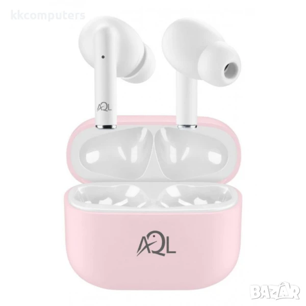 Cellularline, AQL Road, TWS, Розови Bluetooth слушалки, снимка 1
