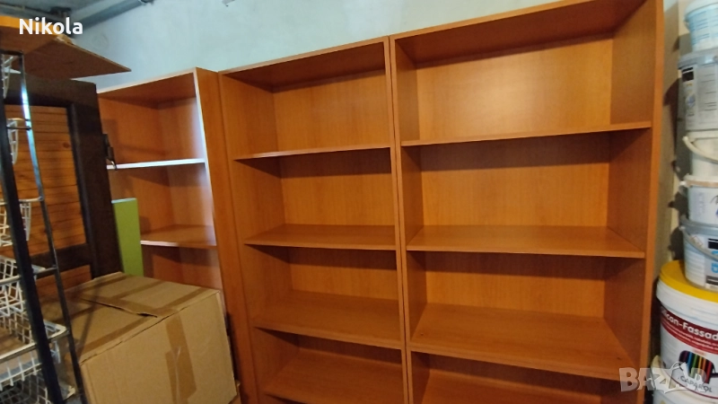 Етажерка 80/203см - офис шкаф с рафтове за документи 4бр, снимка 1