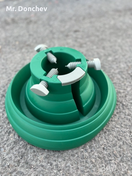 Стойка за коледна елха до 200 см. с воден резервуар (ед. бройки), снимка 1