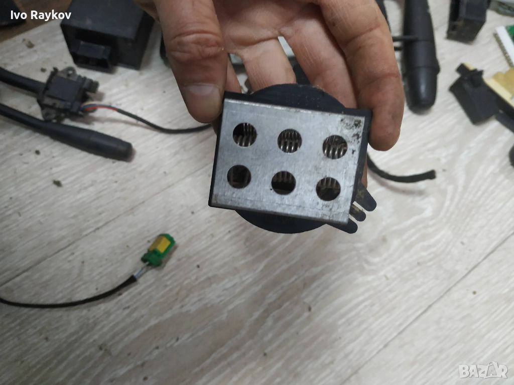 РЕЗИСТОР , Реле , вентилатор , CITROËN BERLINGO , 848309A, снимка 1