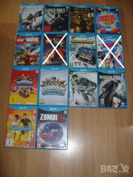 Игри за Nintendo Wii U Част 1 - 25лв за брой, снимка 1