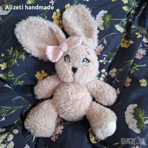 Рошаво плетено зайче, снимка 1