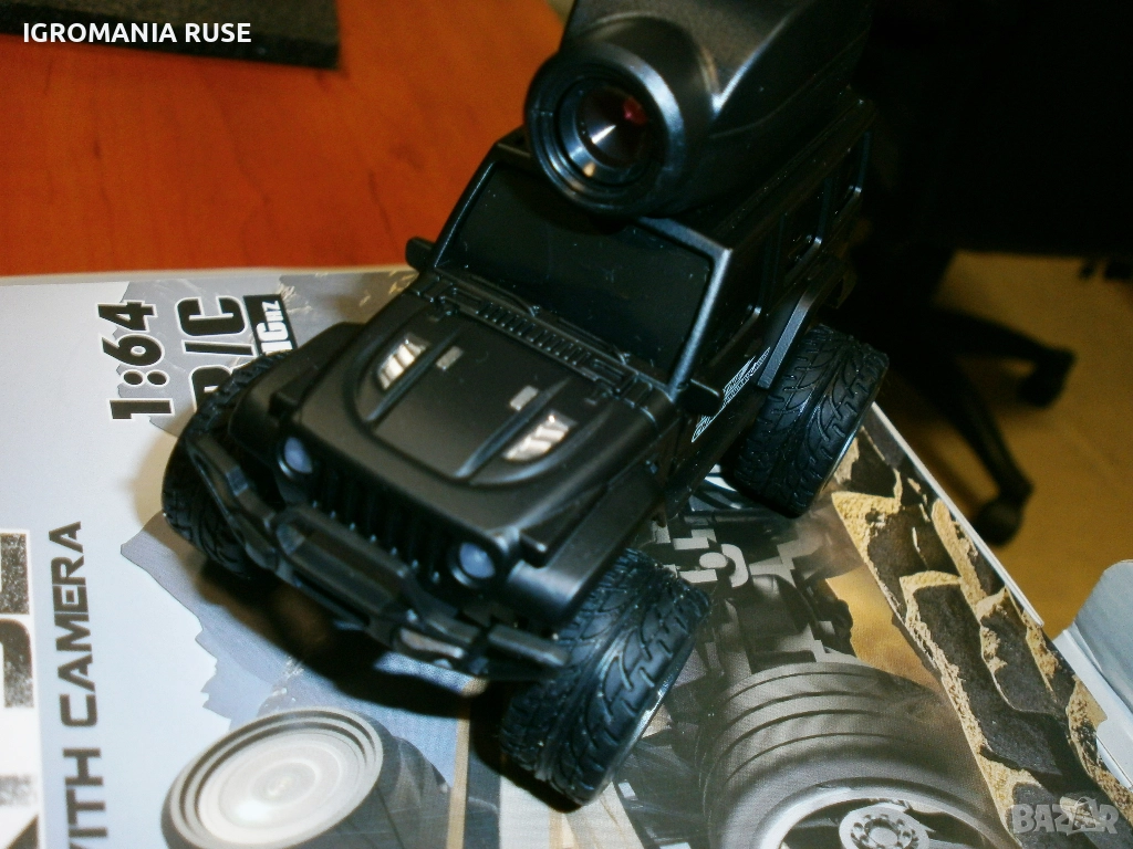 CAR  Remote Control RC 2.4G  With Camera & Lights Джип с камера и дистанционно, снимка 1