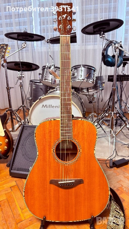 Продавам акустична китара Yamaha TransAcoustic FG-TA., снимка 1