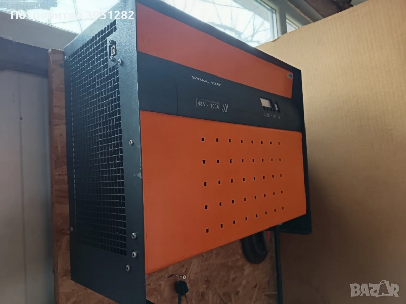 Зарядна станция, Бързо зарядно за електрокар Still 48v 100A , снимка 1