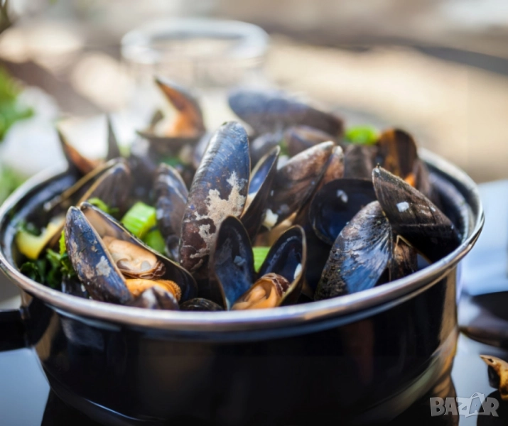 Емайлирана тенджера за миди 5 л, Ø22 см, за индукционни котлони, снимка 1