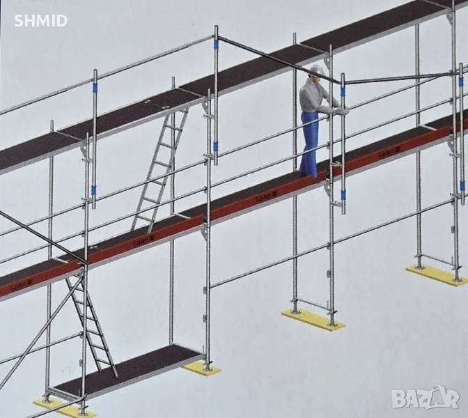 Фасадни Скелета под наем Варна, снимка 1