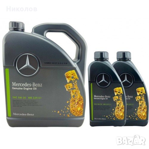 Най-ниски цени на оригинално масло Mercedes 5W30, снимка 1