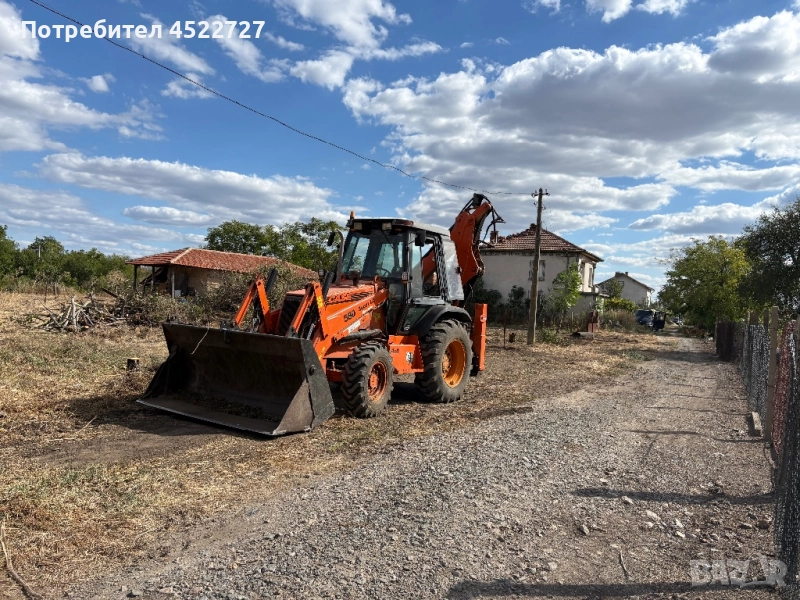 Услуги с багер и самосвал Стара Загора , снимка 1