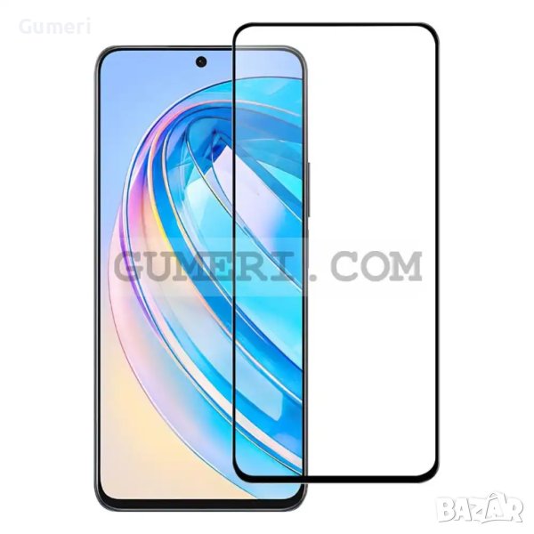 Стъклен Протектор за Целия Екран Full Glue за Huawei Honor X8a, снимка 1