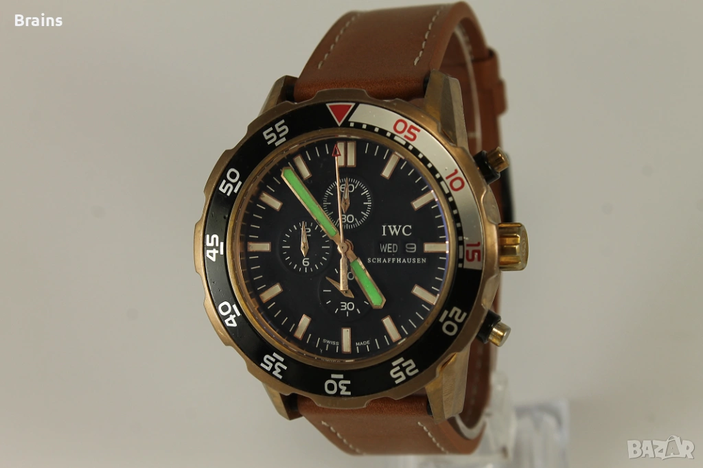 Мъжки Ръчен Хронограф IWC Aquatimer Rose Gold, снимка 1