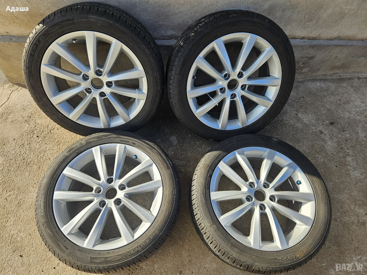 Джанти 17 5 112 vw passat b7, снимка 1