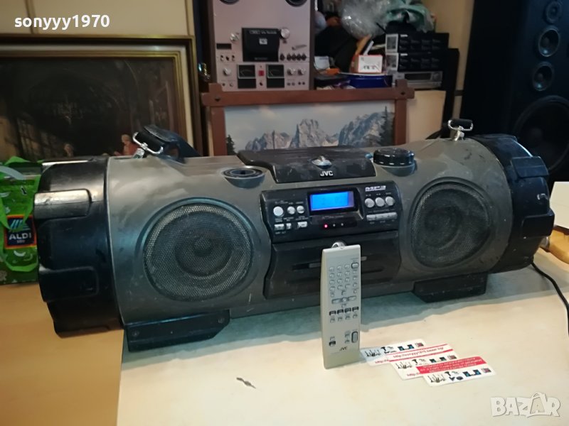 JVC BOOMBOX+REMOTE CONTROL 0102231944, снимка 1