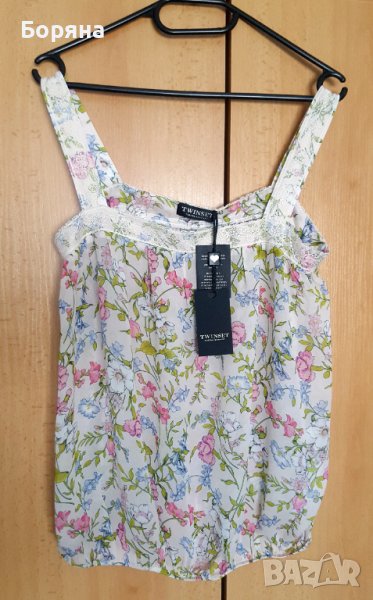 НАМАЛЕН - Twinset Нов флорален топ, снимка 1