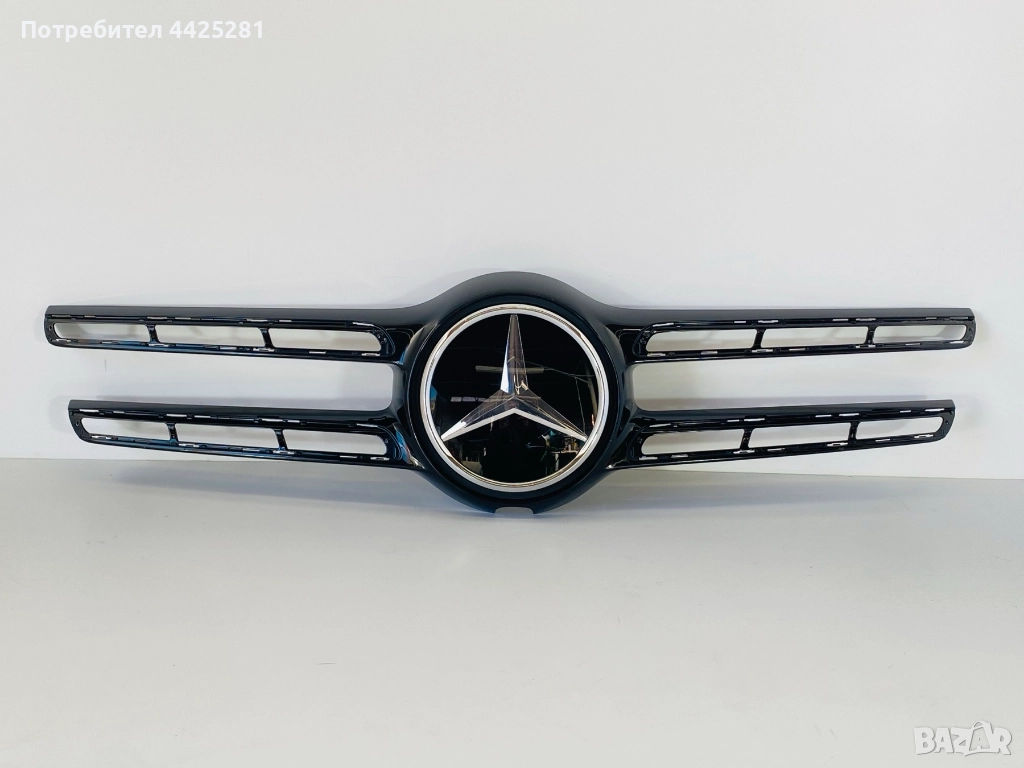 решетка радиаторна Mercedes  W166 GLE 2015-2019 г. #1050V. А1668850523, снимка 1