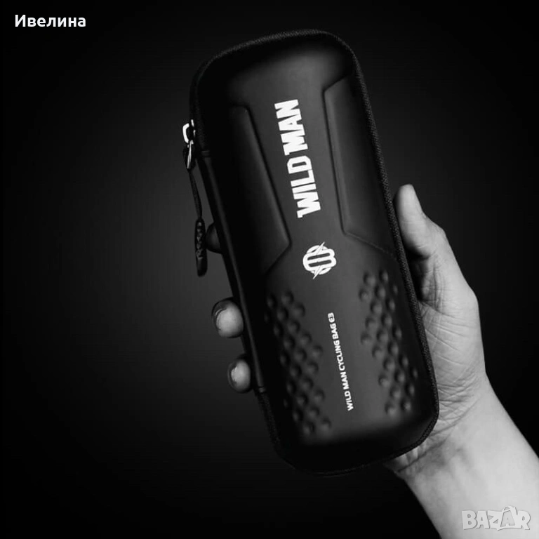 Универсален калъф за колело - Wildman E3 Waterproof Bicycle Bag 0.8L (черен), снимка 1