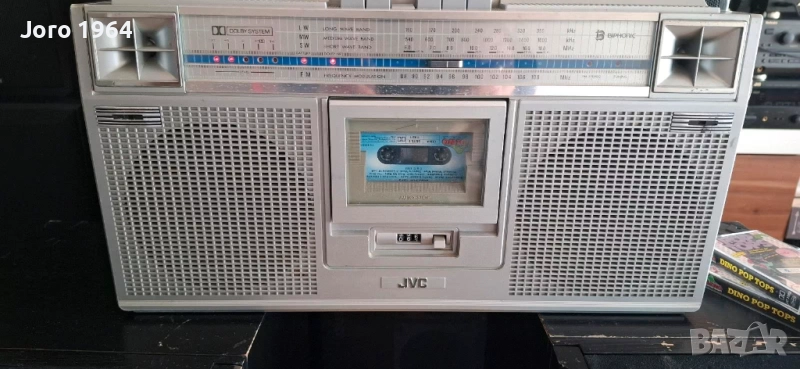 Промоция!!! Качествен касетофон JVC RC 656L Boombox, Ghetoblaster, снимка 1