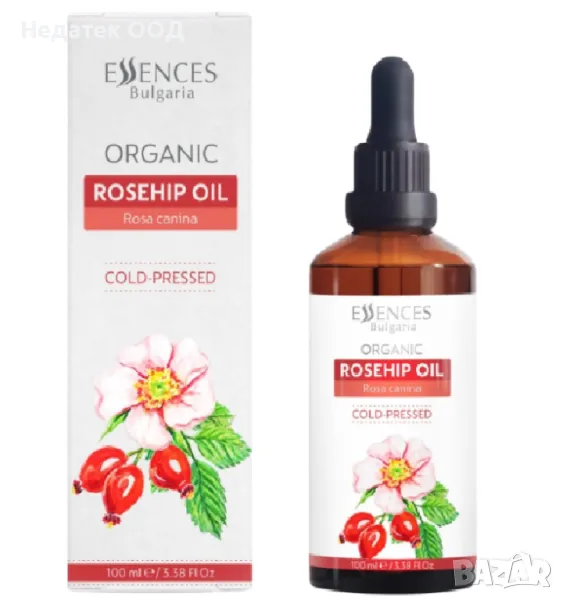 Натурално биологично масло 100% Шипка, 100мл, снимка 1
