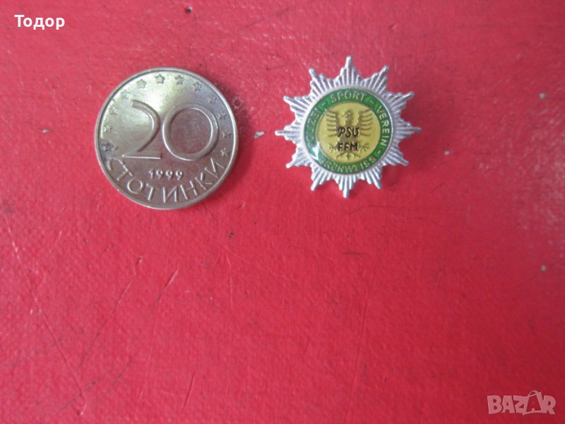 Полицейски знак значка спортен клуб, снимка 1