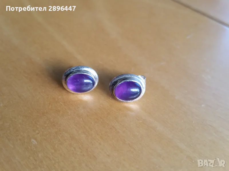 Обеци сребро , снимка 1