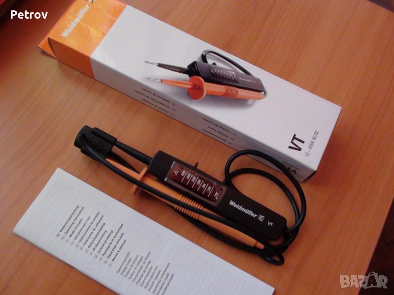WEIDMÜLLER VT - PROFI Уред за мерене на напрежение: 12 - 690V AC/DC и поляритет!!ЧИСТО НОВ!!GERMANY!, снимка 1