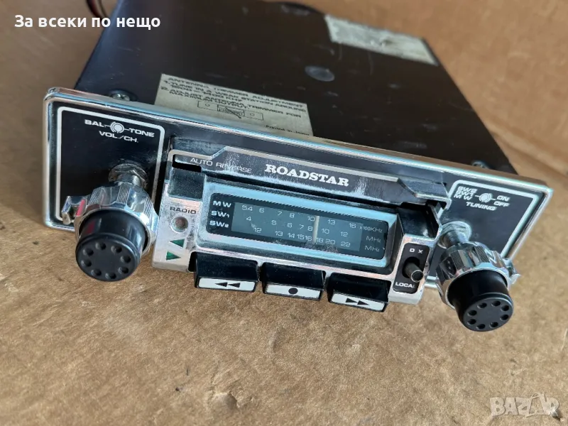 Ретро автокасетофон Road star , Made in Japan, снимка 1