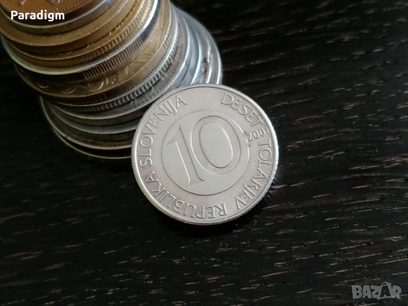 Mонета - Словения - 10 толара | 2001г., снимка 1